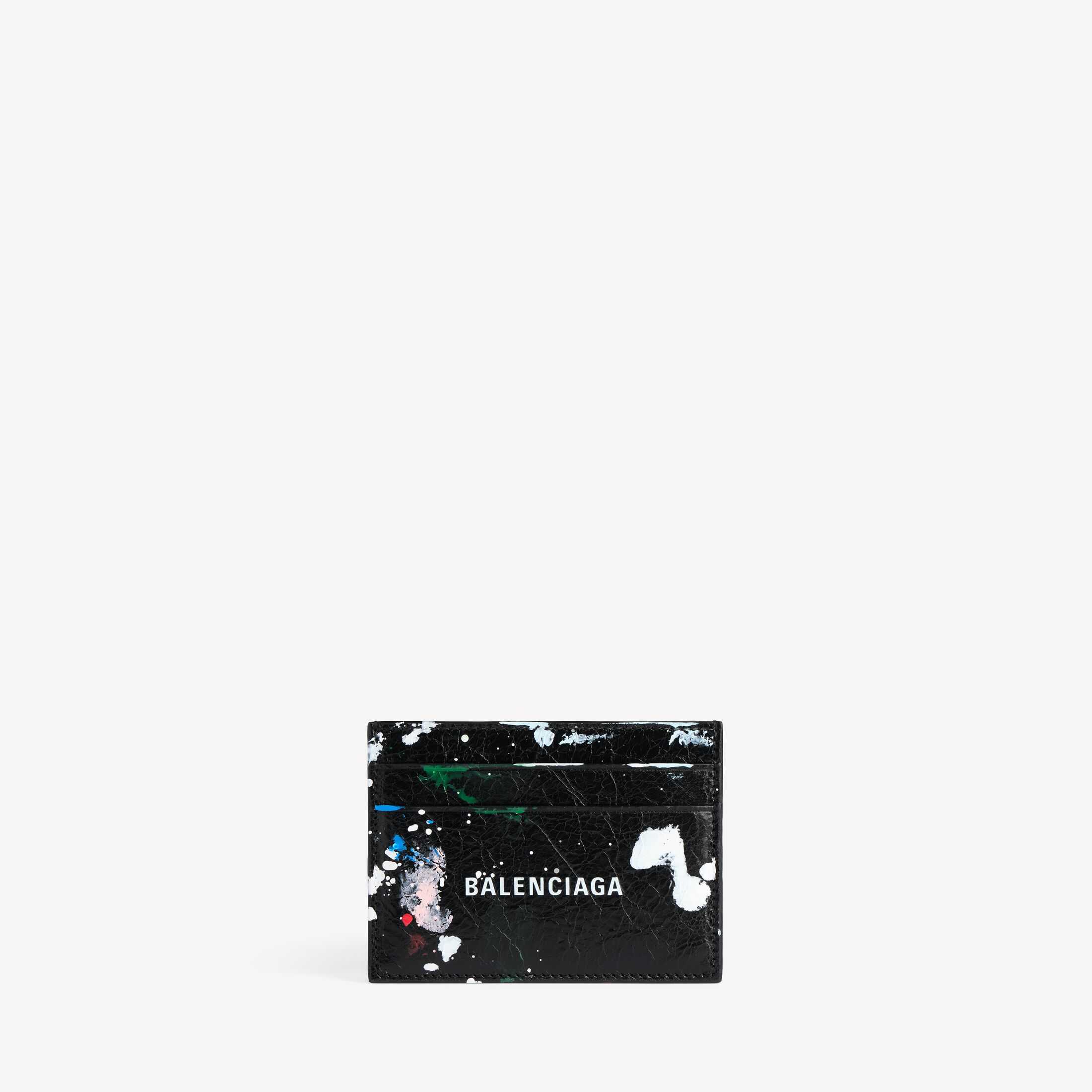 复刻巴黎世家高仿男士小皮具原单CashSA级spanCash细纹羊皮革卡包