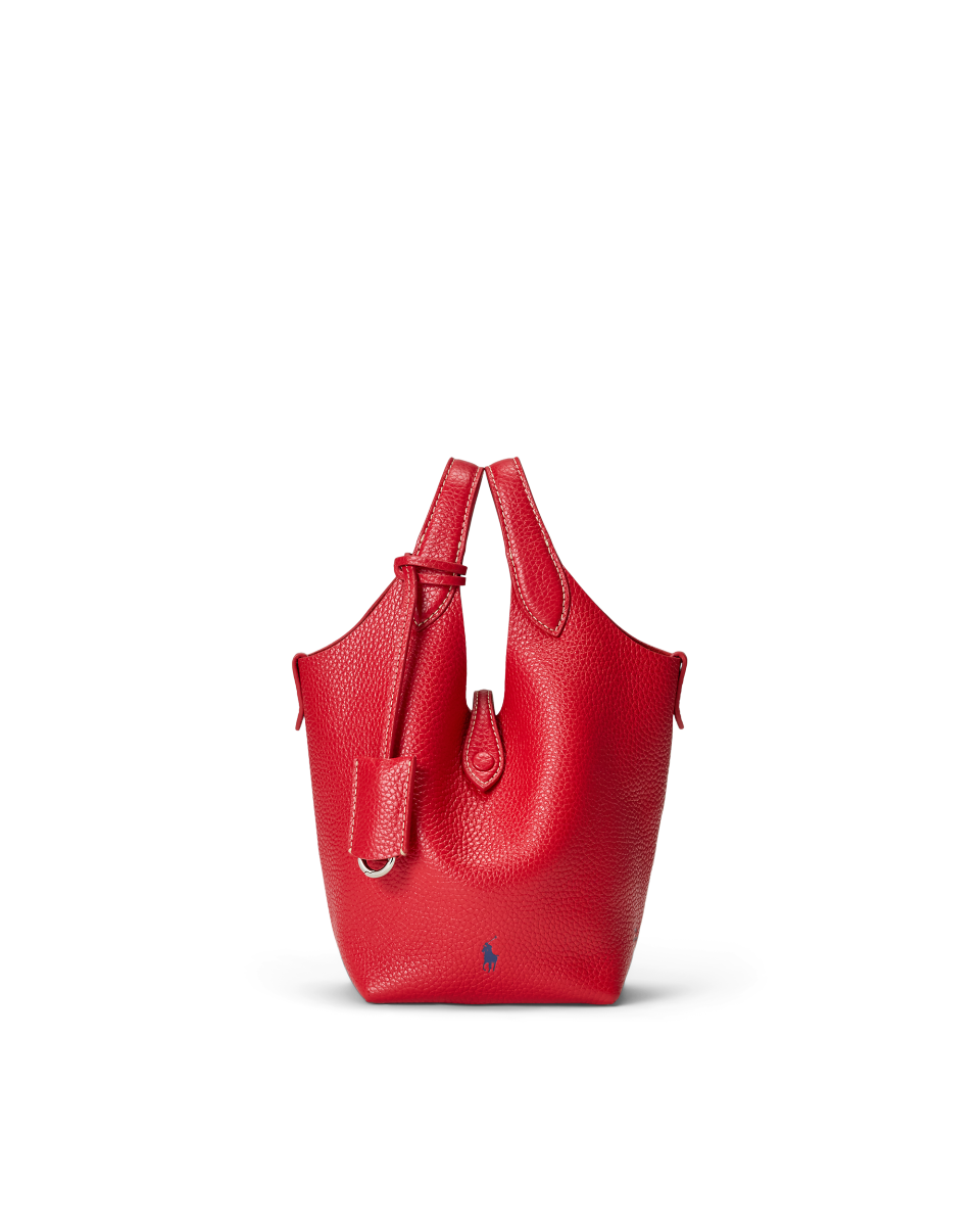 Replica SA-Grade Ralph Lauren High-Quality Alternative Women's Handbag: 1:1 Authentic-Style Polo Ralph Lauren High-Quality Replica Polo Play Leather Small Tote Bag