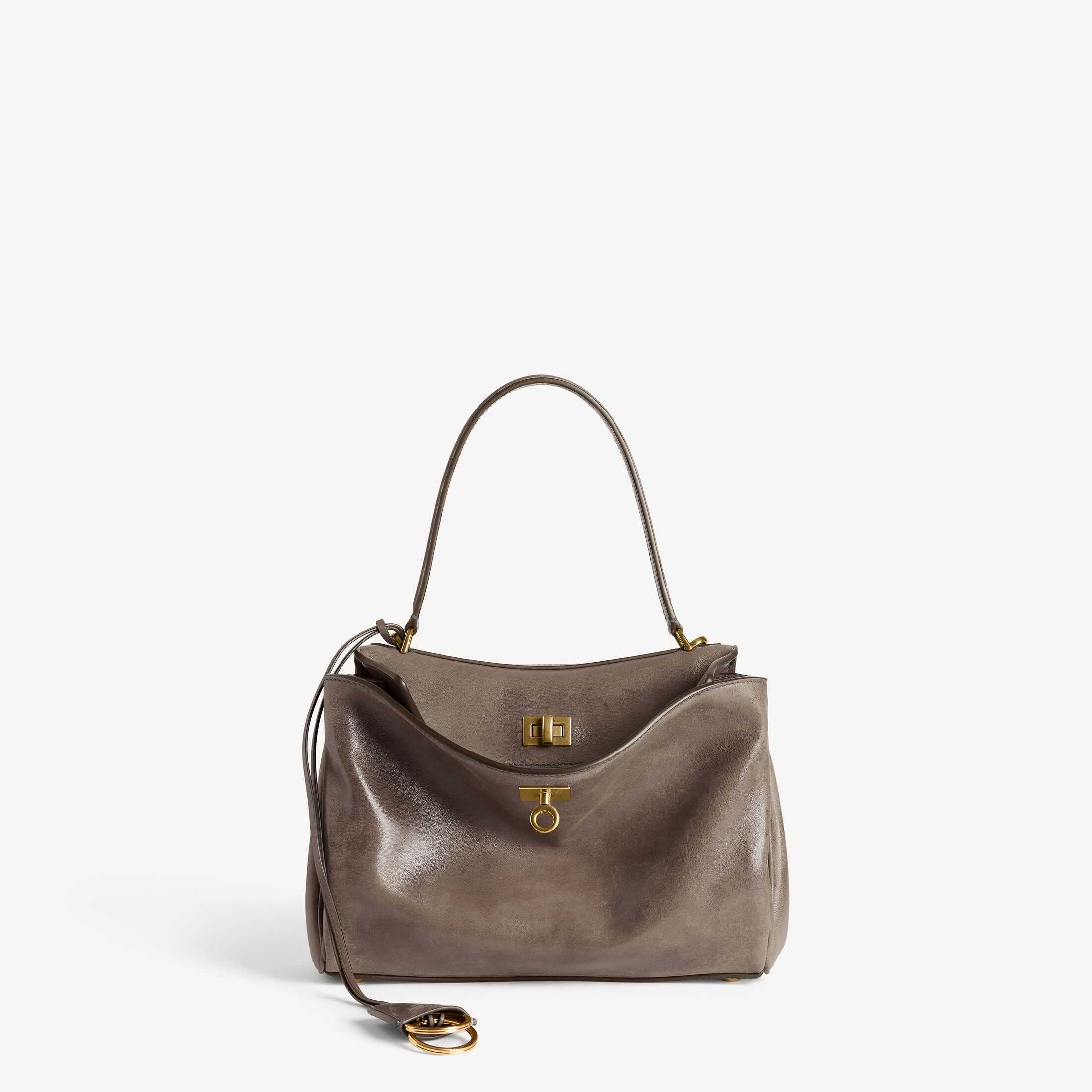 复刻巴黎世家SA级女士手袋原单皮具高仿Balenciaga Rodeo手袋是一款奢华皮革手袋