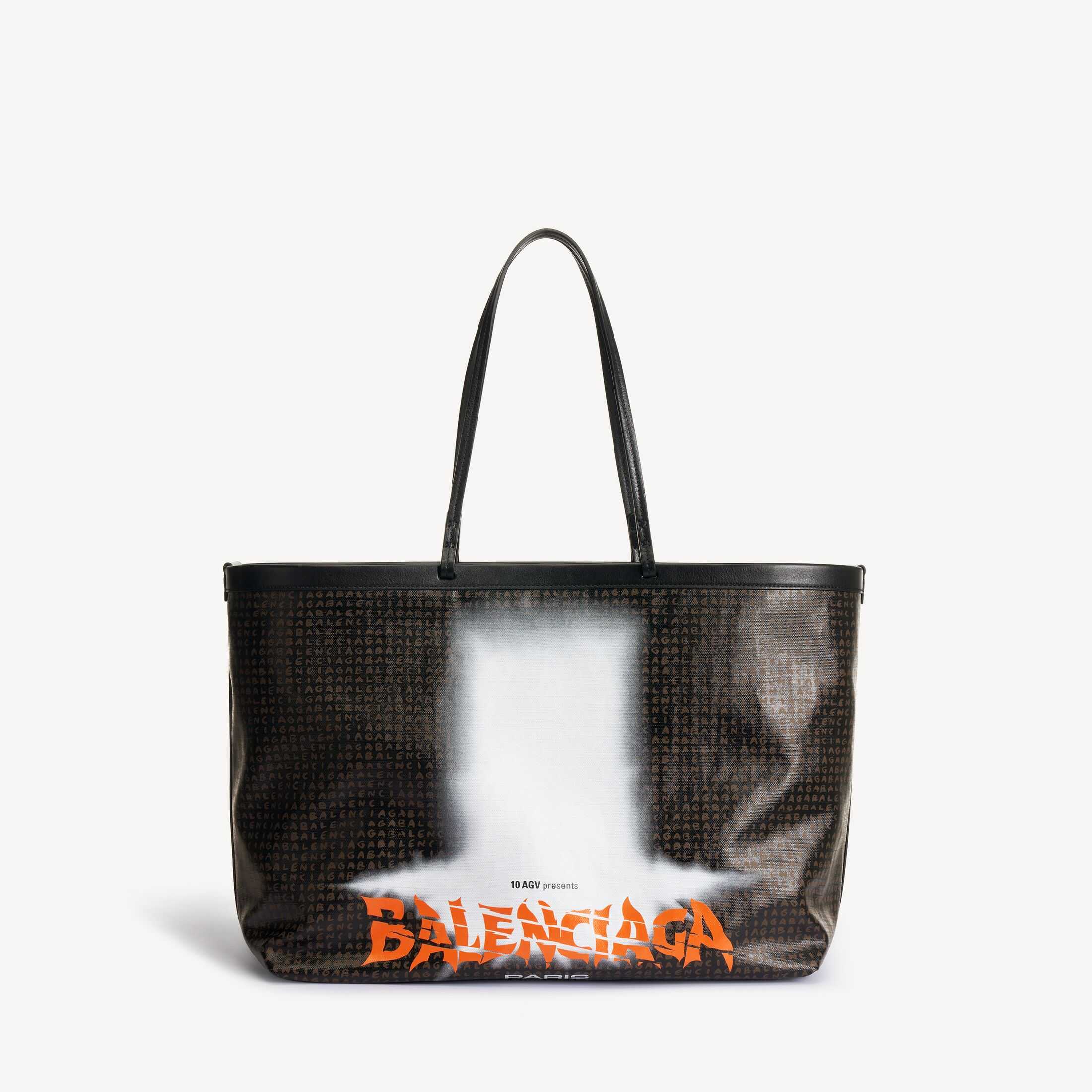 Réplica del bolso de mujer Balenciaga de clase SA, artículo original de piel, imitación de alta calidad Select, bolso tote grande de Balenciaga en cuero sintético negro, bolso tote grande SELECT