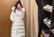 MONER Boed系列中长收腰羽绒服