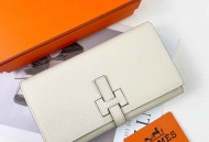 HERMES 爱马仕官网新款Epsom小牛皮长钱包