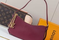 lv女包M25650酒红本款chette LV Bloom