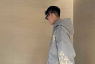 克罗心新款加绒拉链卫衣外套