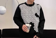 LV  秋冬经典翻领羊毛衫