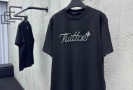 LOUIS VUITTON 烫钻字母短袖