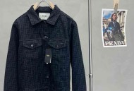 FENDI芬迪牛仔外套 满花logo