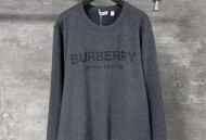 Burberry巴宝莉Bbr 字母印花logo圆领长袖