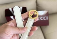 GUCCI窄版腰带