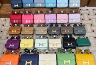 爱马仕Constance康康包19cm 24cm蜡线