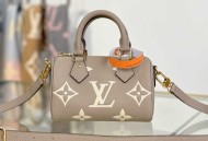 LV NANO SPEEDY 手袋M82890灰色