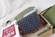 古奇马衔扣1955系列肩背包