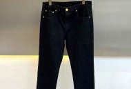 VES范思哲牛仔裤 男士口袋小直筒牛仔长裤