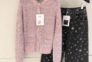 香奈儿25早秋新款羊毛开衫