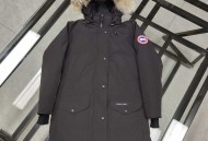 大鹅 07款黑色女款Expedition派克大衣羽绒服