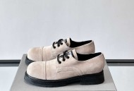 巴黎世家真皮情侣皮德比鞋