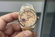 PS厂爱彼15454霜金玫瑰金玫盘腕表