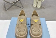 玛丽珍鞋 三角扣乐福鞋