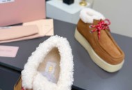 缪缪·MiuMiu羊毛小短靴