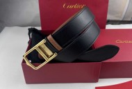 卡地亚经典款男士商务针扣皮带