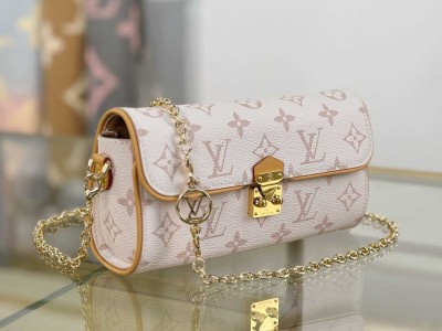 LV POCHETTE CAMILLE 手袋 型号：M26583白花