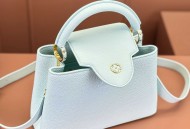 LV Capucines 小号 水蓝金 型号：M24728