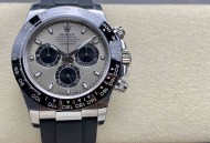 高仿劳力士 灰迪 迪通拿4130机芯904精钢