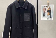 Loewe罗意威原单男士羊羔绒