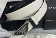 PRADA（普拉达）原单品质同步 这是一款男士精致的腰带 