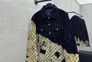 Lv路易威登 火烧云篝火牛仔棉服