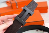 Hermes.爱马仕 官网同步 宽度38mm 原版荔枝搭带身搭配原版精品钢扣