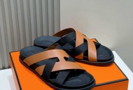 爱马仕男士 Kazimir拖鞋-顶级品质