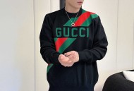【GUCCI 古奇】秋冬经典翻领羊毛衫