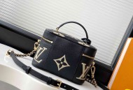 LV Vanity 小号手袋 Giant Monogram 压纹