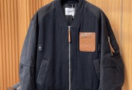 LOEWE罗意威羽绒服针织拼接