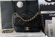 香奈儿牛皮双肩包