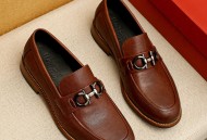 菲拉格慕爆款男士正装皮鞋