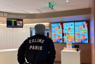 Celine 23FW 连帽棒球夹克棉服