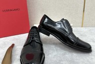 Ferragam新品男士正装皮鞋