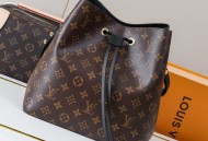 lv女包M44020老花黑