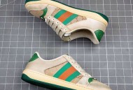 古驰 Distressed Screener sneaker 小脏鞋